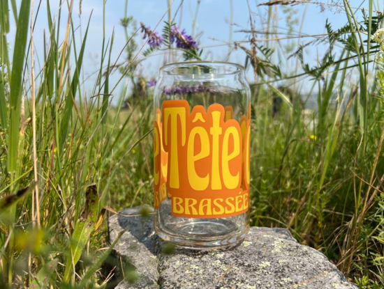 Verre canette / Rétro