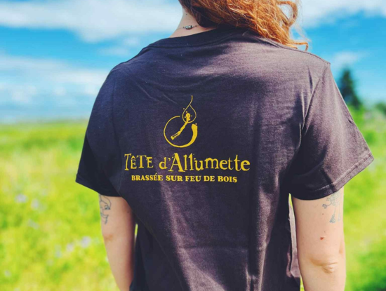 T-shirt chocolat