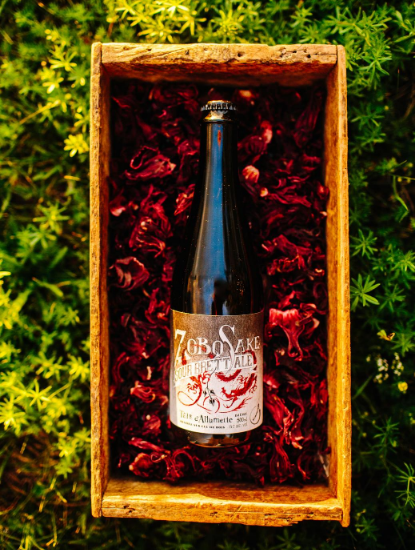 Zobo Sake Sour Brett Ale